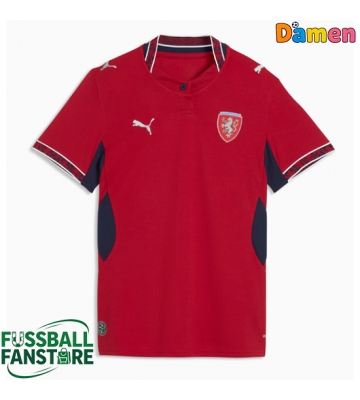 Tschechische Republik Replik Heimtrikot Damen WM 2026 Kurzarm